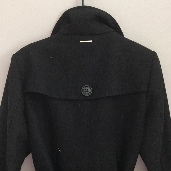 SOLD!!! NFS!! Burberry Belted Black Coat Preowned. - Picture 5 of 7